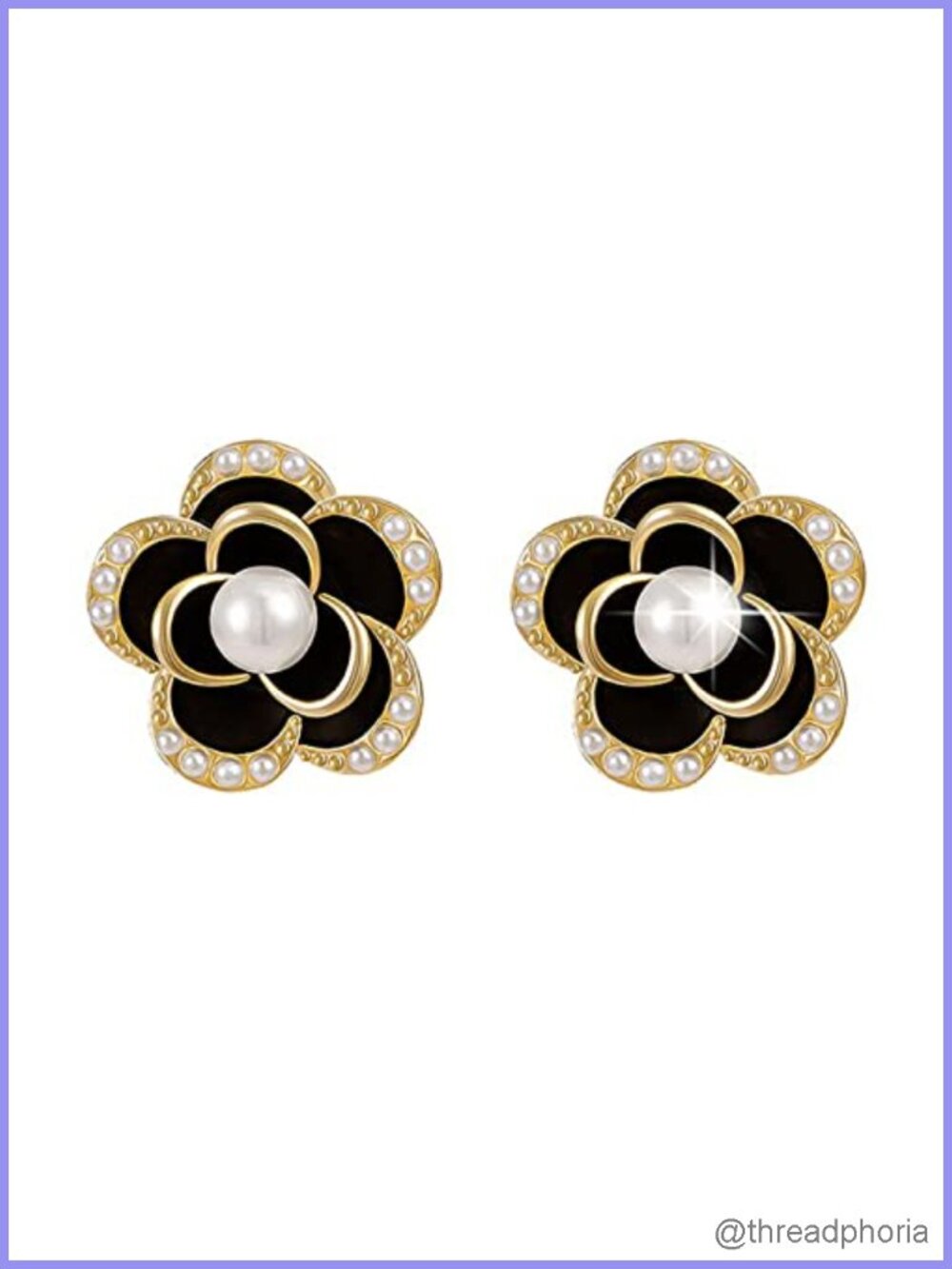 Pearl Stud Earrings 925 Sterling Silver Hypoallergenic Pierced